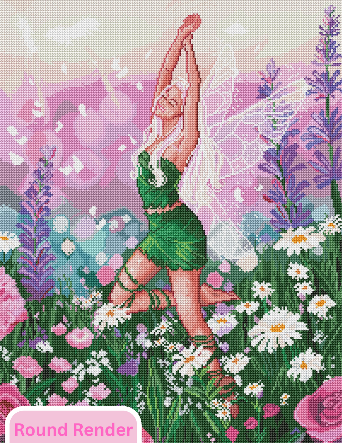 Let Yourself Bloom (Hand Render)