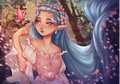 Elaine Everbloom (Hand Rendered)