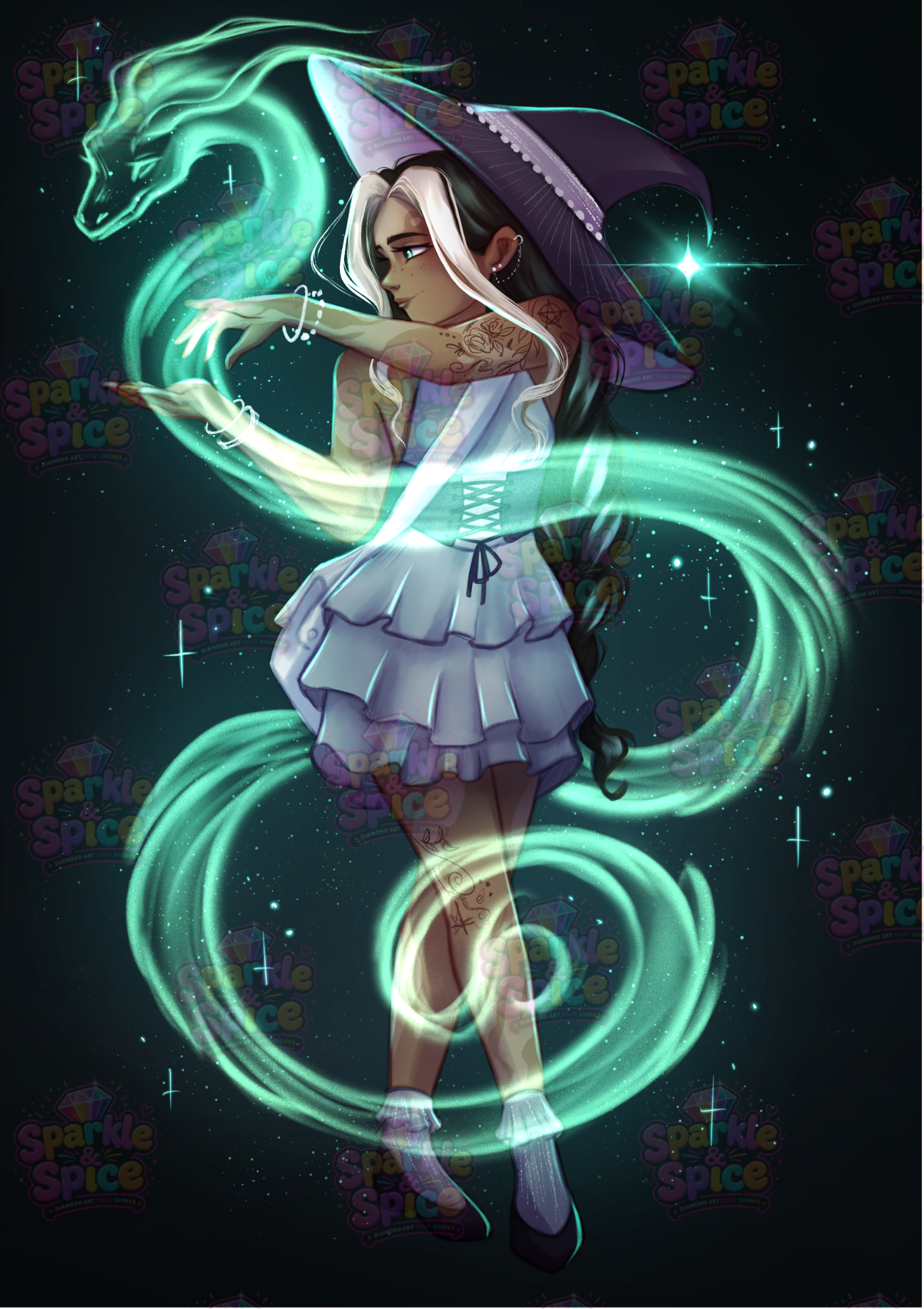 Dragon Spell (Hand Rendered)