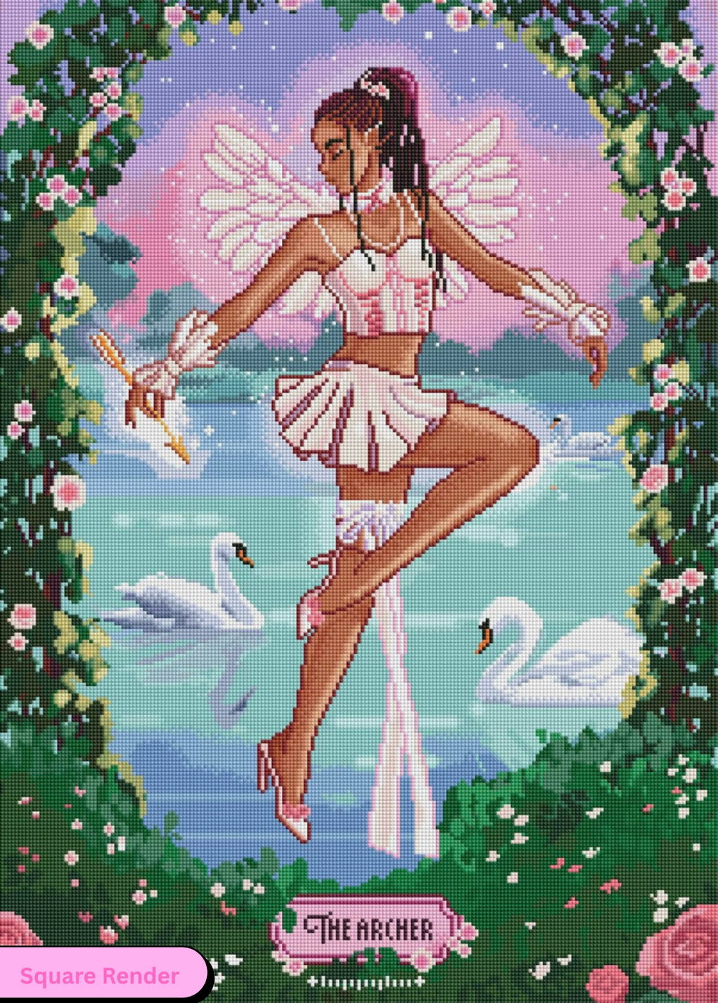 Oracle of The Fairies (Hand Rendered)