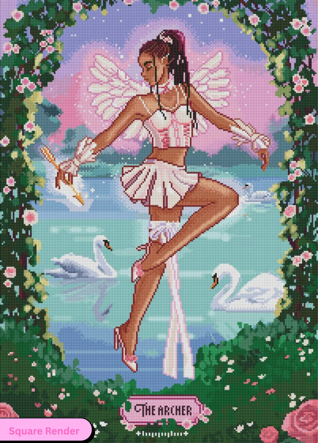 Oracle of The Fairies (Hand Rendered)