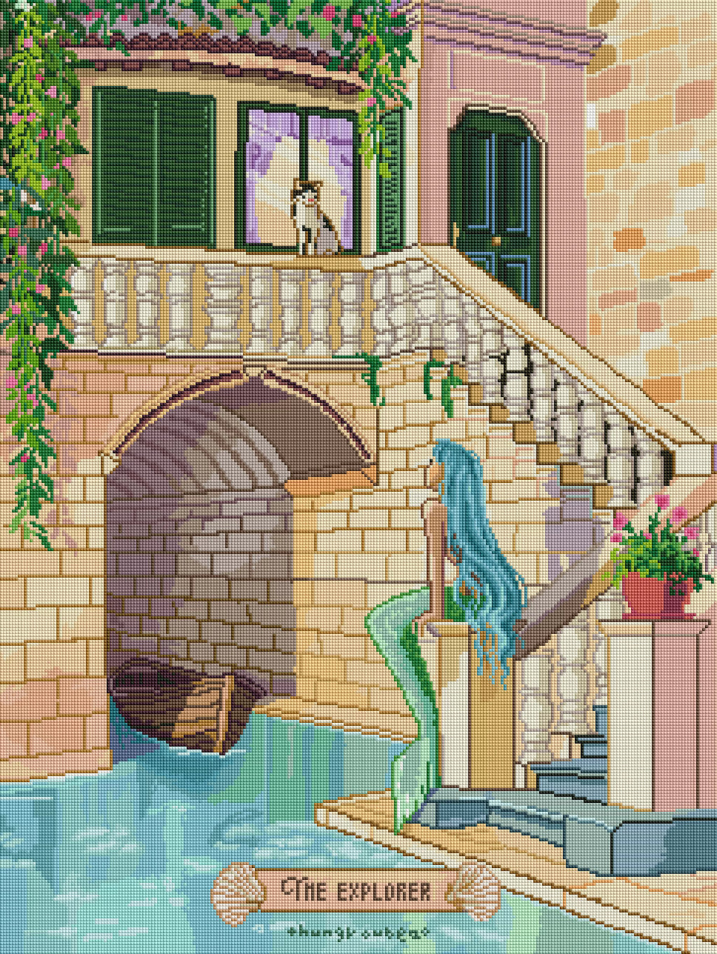 Oracle of the Mermaids (Hand Rendered)