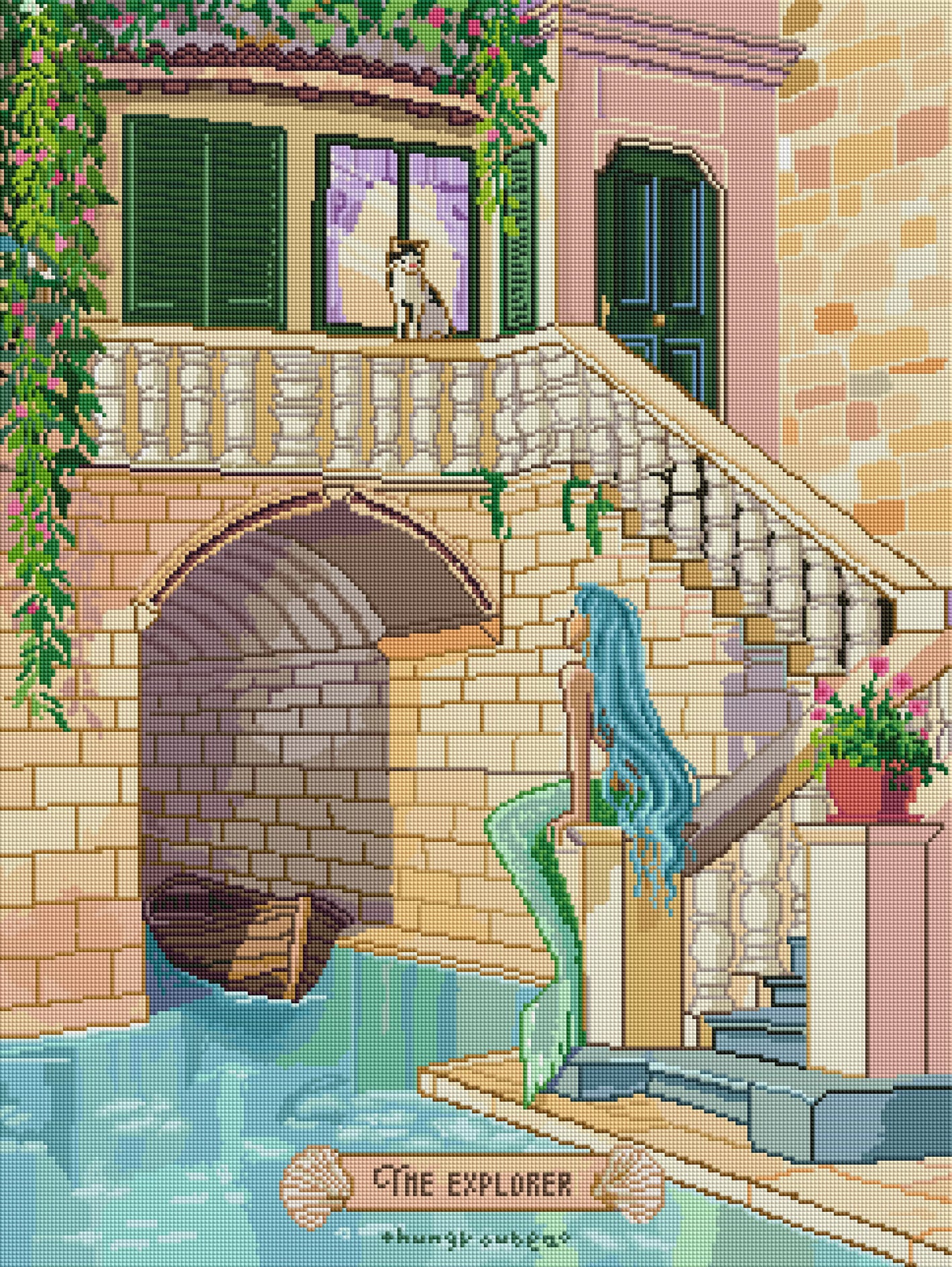 Oracle of the Mermaids (Hand Rendered)
