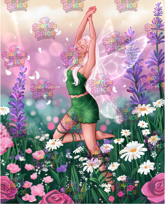 Let Yourself Bloom (Hand Render)
