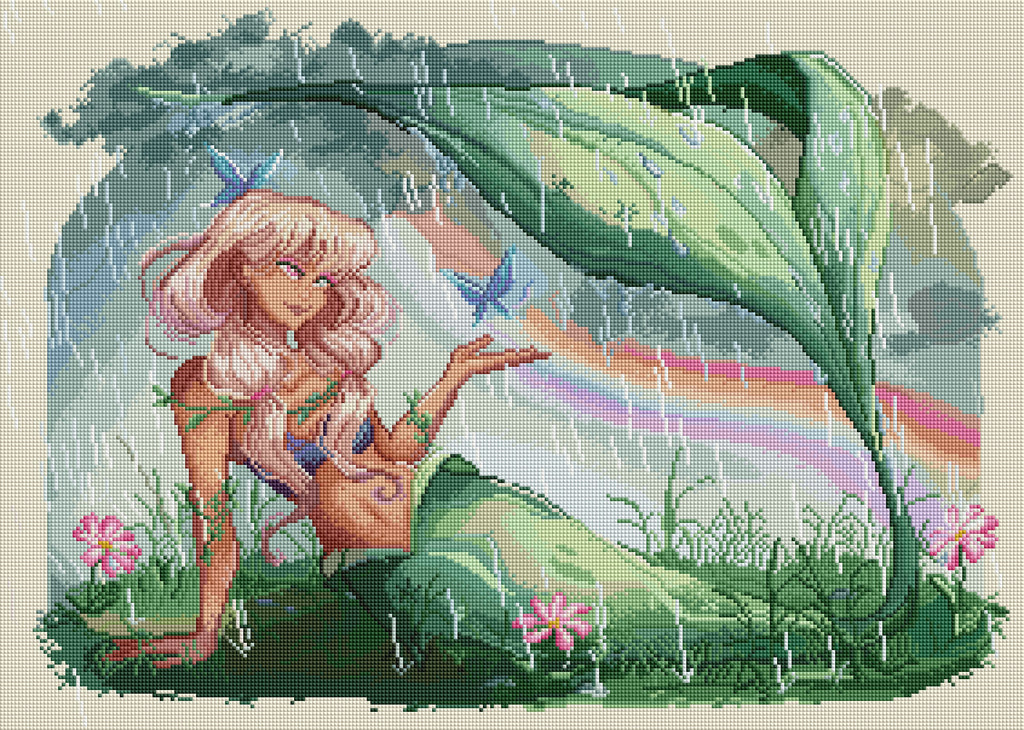 A Tail For Protection (Hand Rendered)