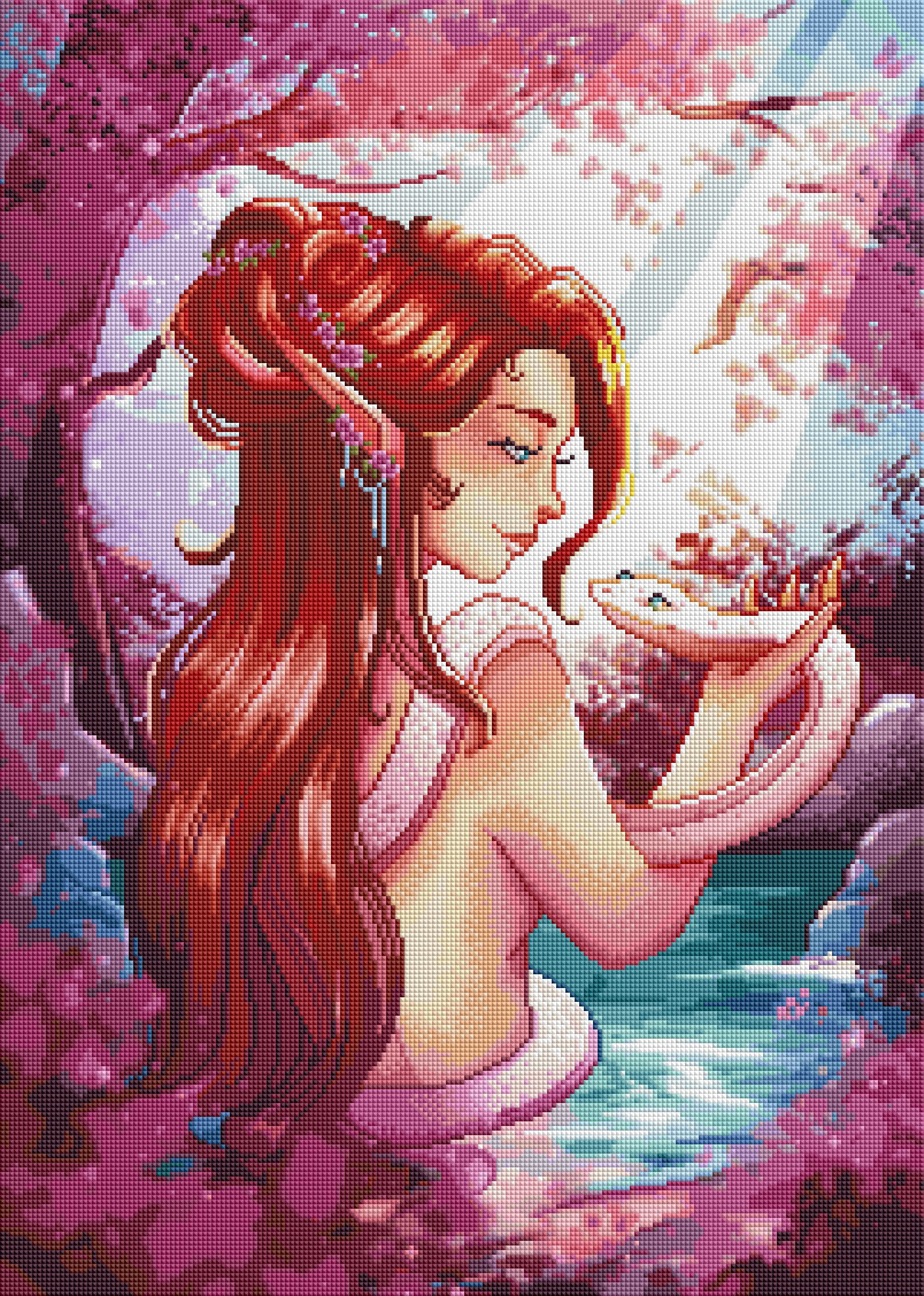 Sakura Snake by (Hand Rendered)