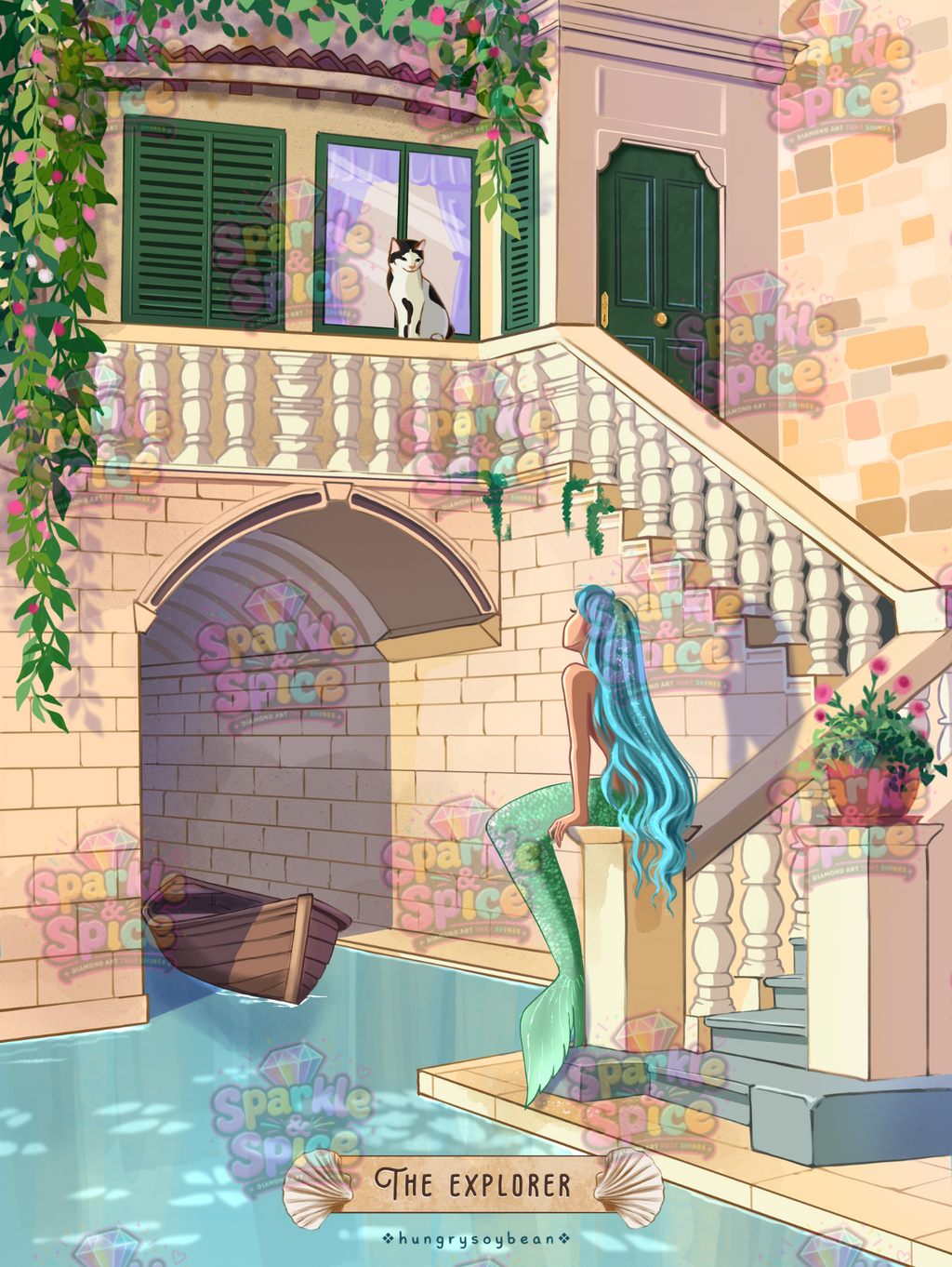 Oracle of the Mermaids (Hand Rendered)